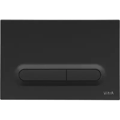 VitrA Loop T Bedineningspanel Mat Zwart - 1