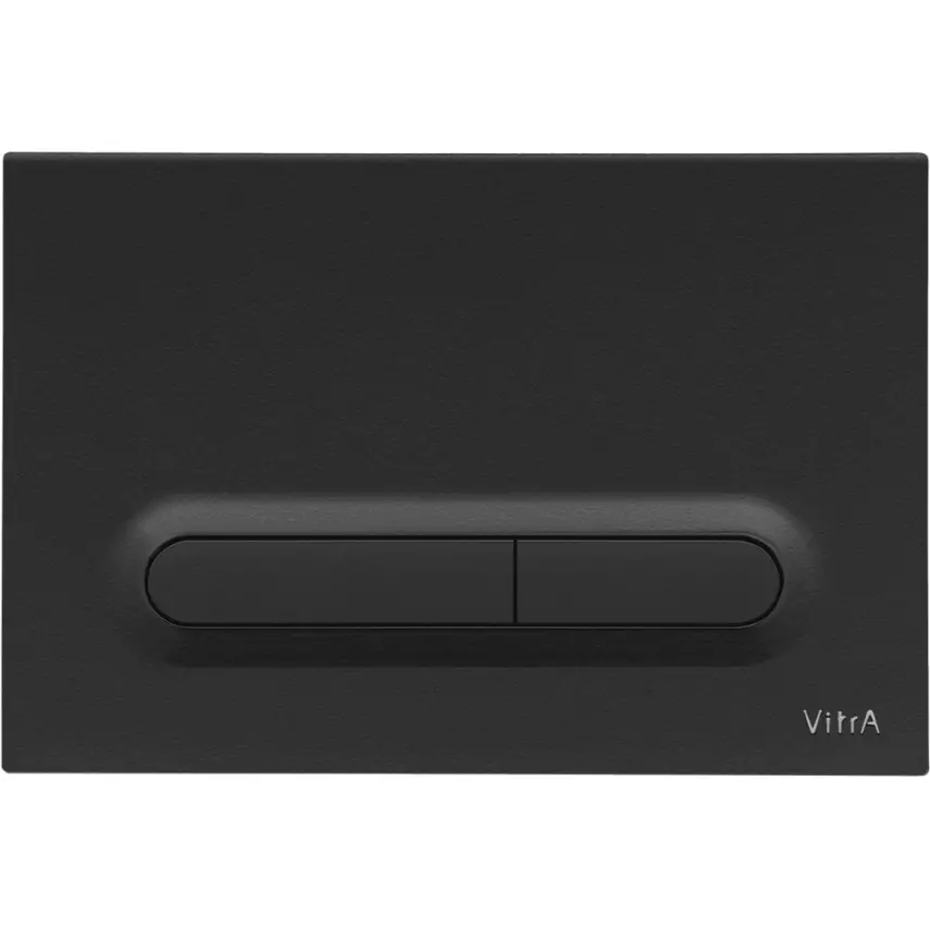 VitrA Loop T Bedineningspanel Mat Zwart - 1