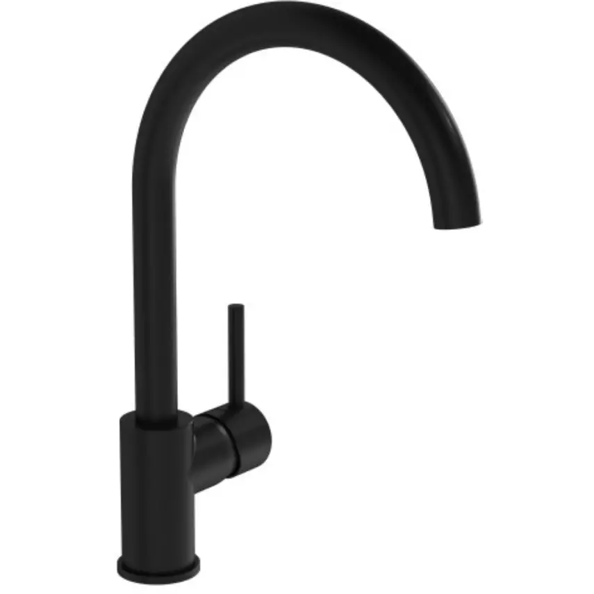 VitrA Minimax S Keukenkraan Mat Zwart - 1