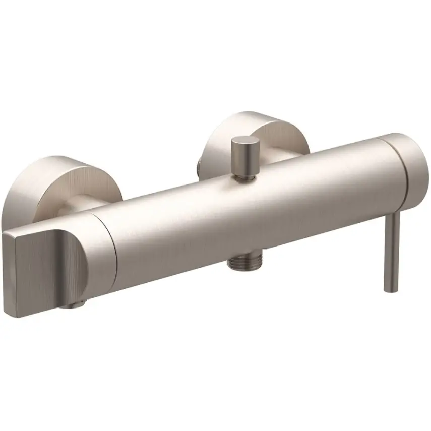 VitrA Origin Douche/Bad Kraan Geborsteld Nikkel - 1