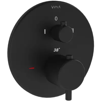 VitrA Origin Douche/Bad Kraan Mat Zwart - 1