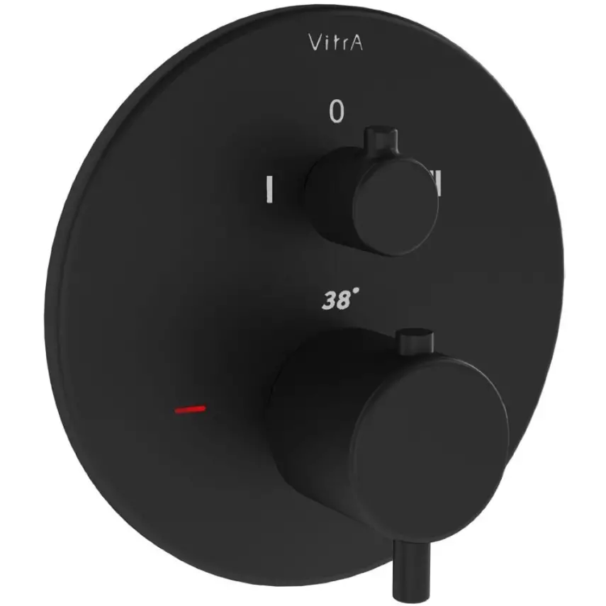 VitrA Origin Douche/Bad Kraan Mat Zwart - 1