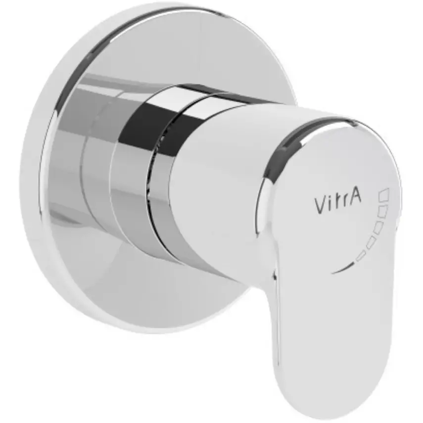 VitrA Root Round Stopkraan Chroom - 1