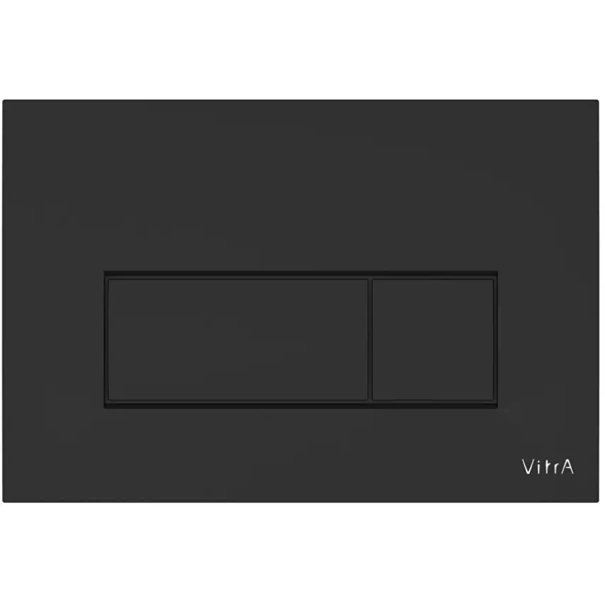 VitrA Root Square Bedineningspanel Mat Zwart - 1