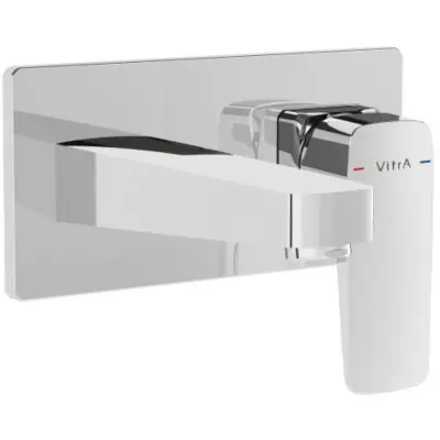 VitrA Root Square Inbouw Wastafelkraan Chroom - 1