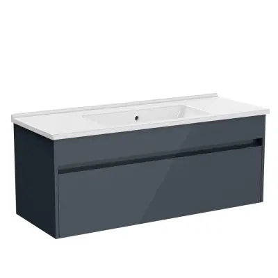 VitrA S50+ Badkameronderkast Antraciet 120cm 