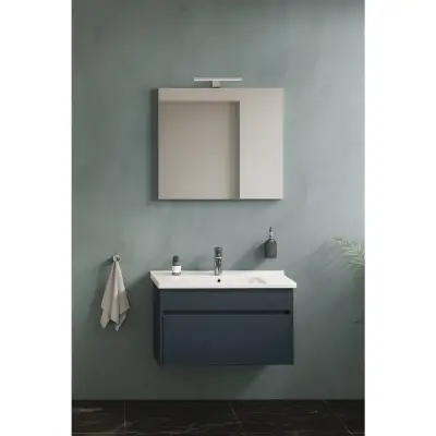 VitrA S50+ Badkameronderkast Antraciet 80cm - 3