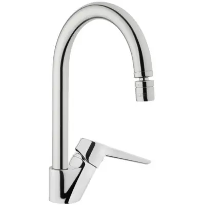 VitrA Solid S Keukenkraan Chroom - 1