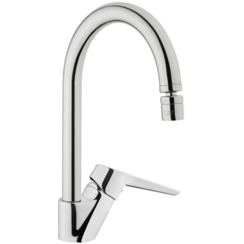 VitrA Solid S Keukenkraan Chroom - 1
